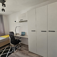 Projekt pokoju – nowoczesny pokoj biurowy – KBprojekt