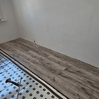 Projekt pokoju – nowoczesny pokoj biurowy  – KBprojekt