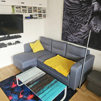 salon – nowoczesny salon  – KBprojekt
